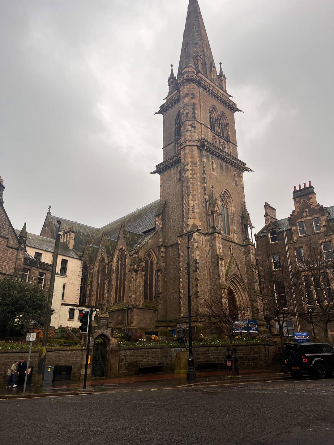In Dundee angekommen