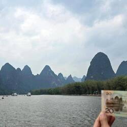 Ansicht auf 20-Yuan-Geldschein