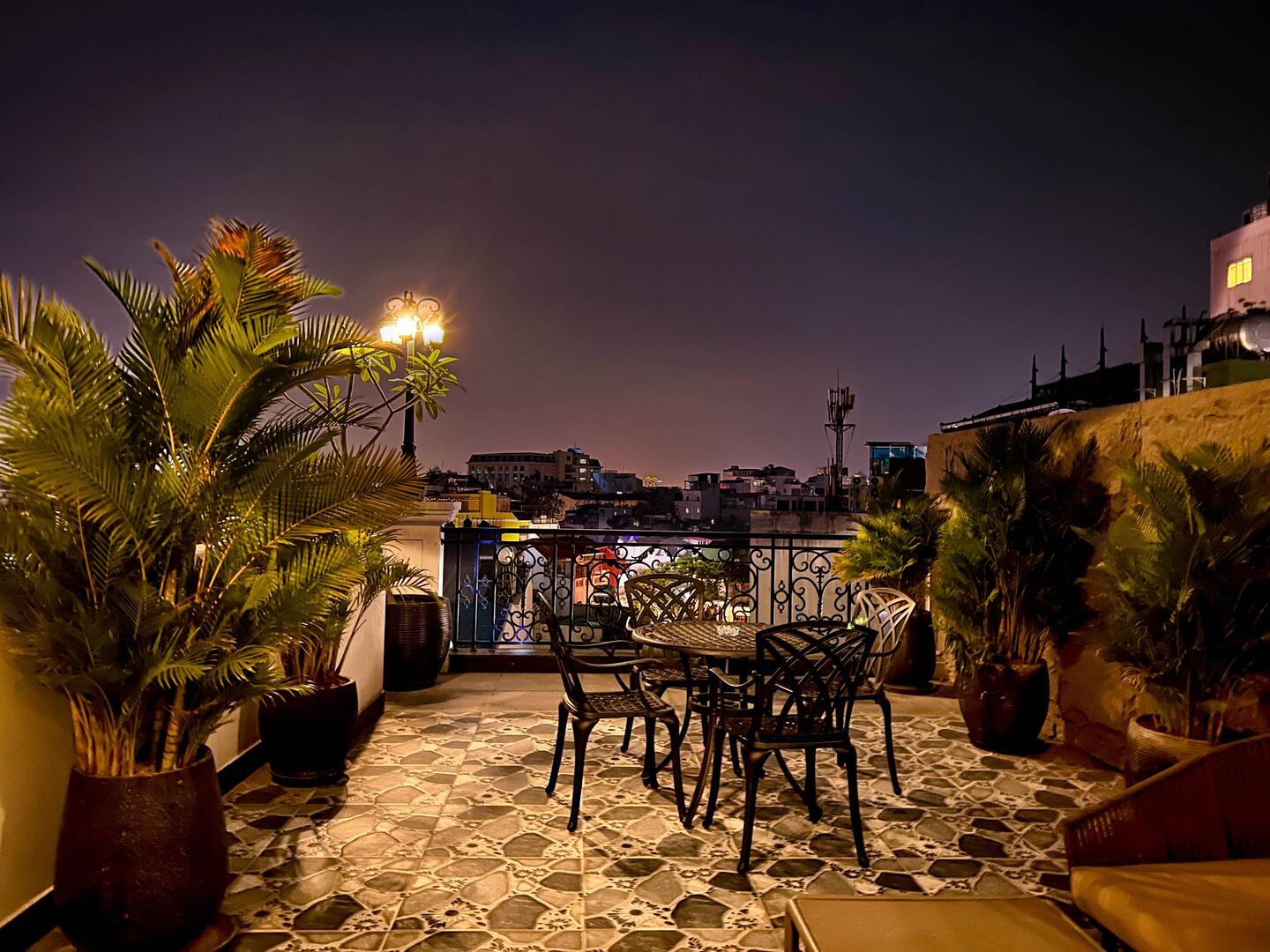 Unsere private Terrasse