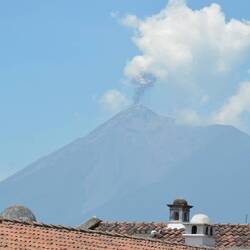 Über den Dächern von Antigua