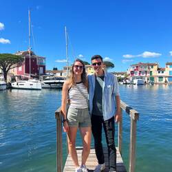 Zwei Bijoux am Port du Grimaud ☀️