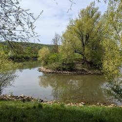 Zusammenfluss von Donau und Altmühl