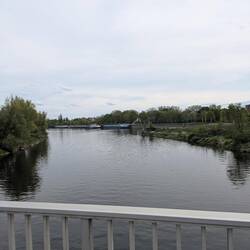 Der Fluss Regen - ziemlich langweilig