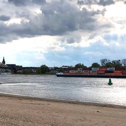 Nicht etwa der Rhein, das ist die Waal