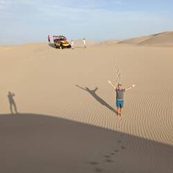 Buggy ride in the dunes