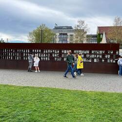 Window of Remembrance, remembering victims who lost their lives trying to escape beyond the wall