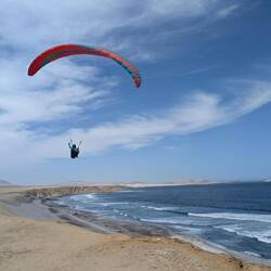 Paragliding (not us) in the NP