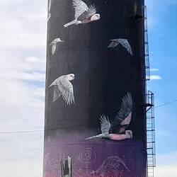 Water tower at Coonamble on the way to Nyngan