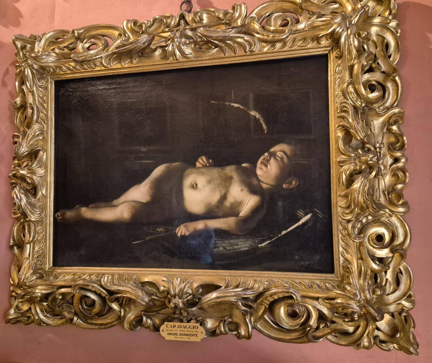 Caravaggio SLEEPING LOVE