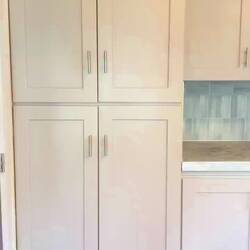 Polished concrete countertops