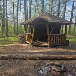 Meine Hütte für eine Nacht!