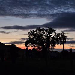 Red sky at night, shorts tomorrow