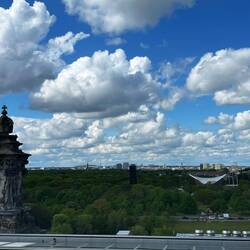 Looking across the Tiergarten park towards the Zoologischer Garten quarter - about which more later