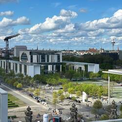 The Federal Chancellery, the offices of the Chancellor