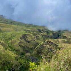 Ussicht uf em Weg ☺️ Da unde isch na alles grüen gsi 😅
