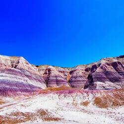 Blue Mesa - der blaue Teil der Painted Desert