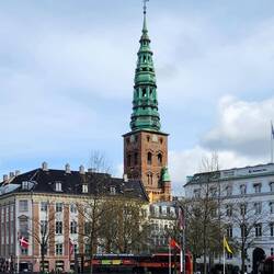 Nikolaj Art Gallery occupies the former St. Nicholas Church