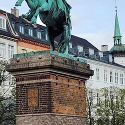 Bishop Absalon, 12th century, the traditional founder of Copenhagen