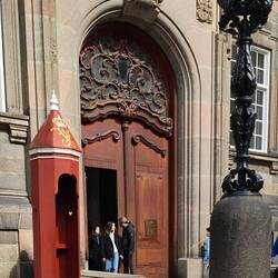 Entrance to Christiansborg Palace