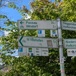 Nur noch 24,3 km bis Passau