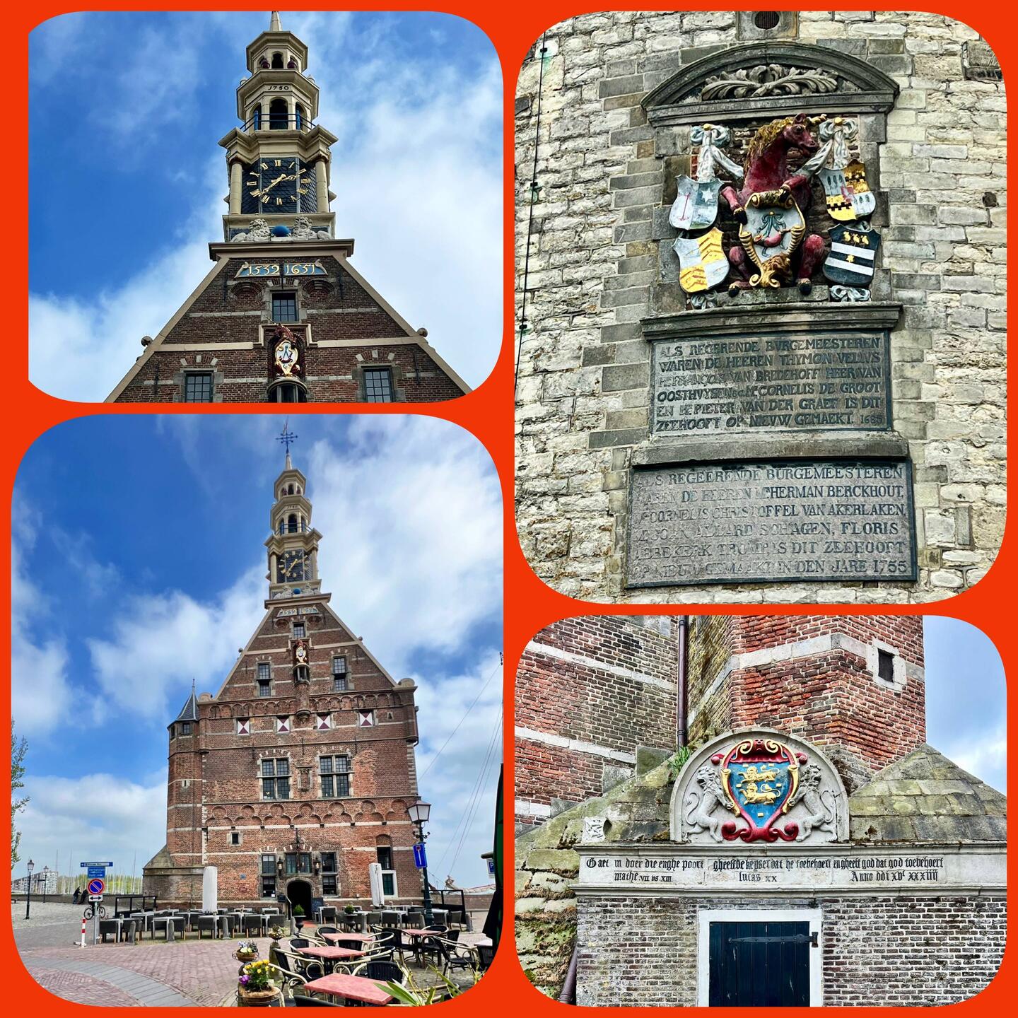 Hoofdtoren, Turm an der Hafeneinfahrt aus dem 16Jh.