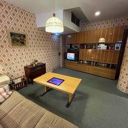 Lounge in the DDR-Museum flat