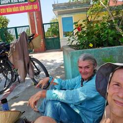 Roter Kopf nach Anstieg!