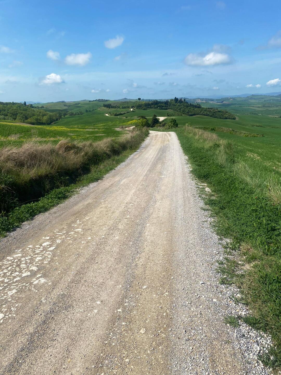 Strada bianca - so soll sie aussehen.