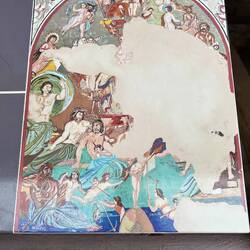 What the tile artwork looked like before