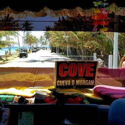 Using a local bus to go to the city center.