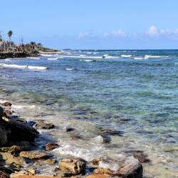 Typical landscape from the southern part of the island.