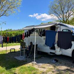 Aber erst war Waschtag angesagt...