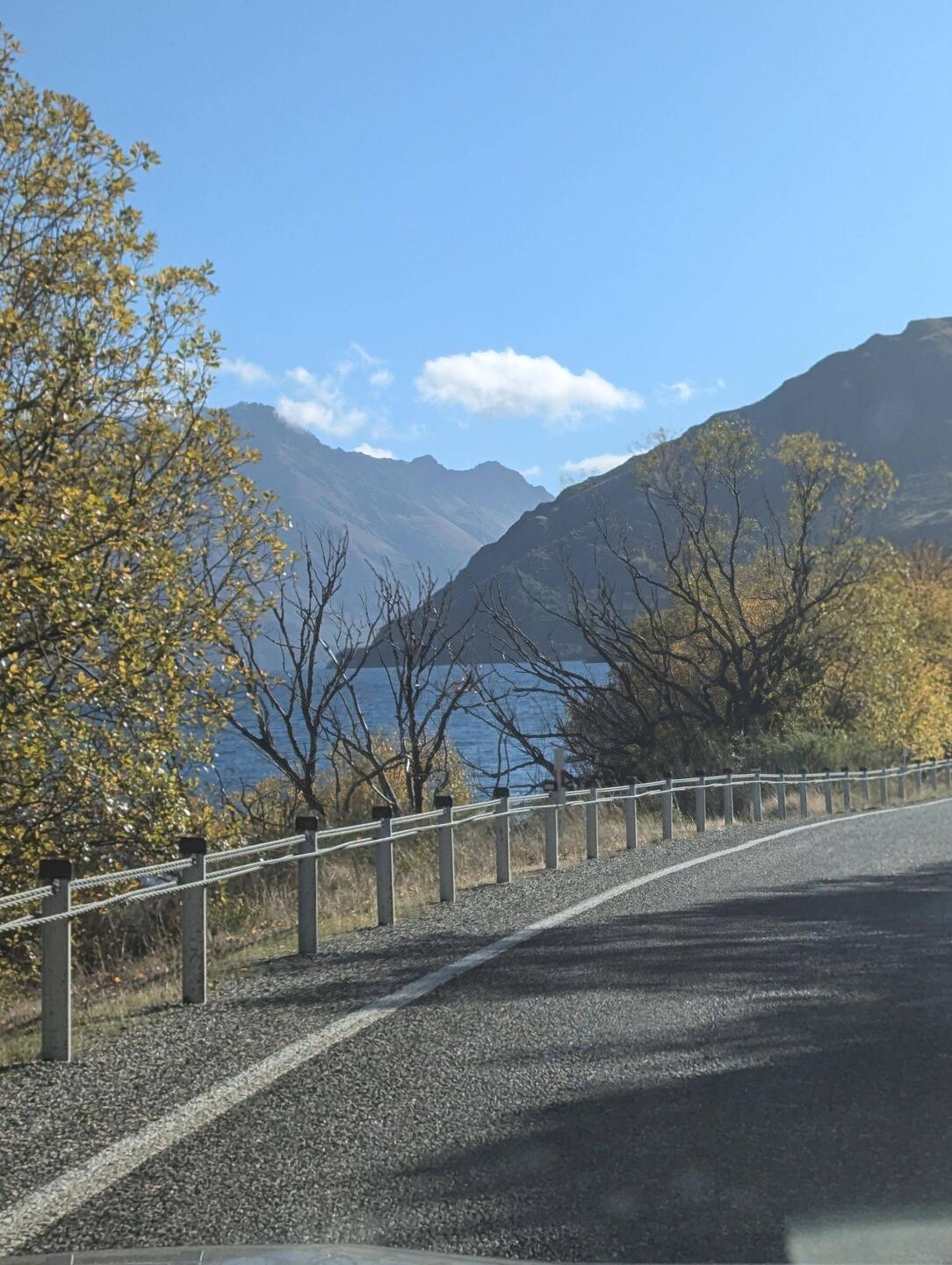 Wakatipu Lake as we head toward Queenstown