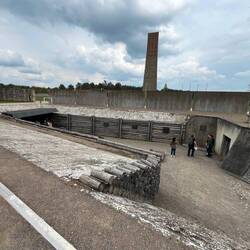 Extermination trench for firing squads