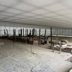 Crematoria ovens in Station Z