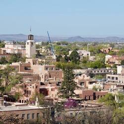 Die Altstadt von Santa Fe