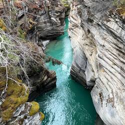 Die Athabasca-Wasserfälle