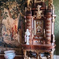 Ornate writing csbinet