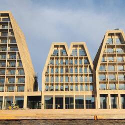 Distinctive architecture of Paper Island (Papirøen)