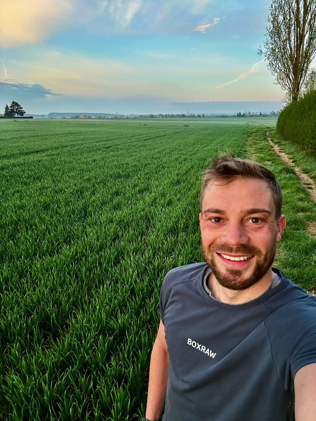 Joggen am frühen Morgen...