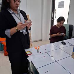 Die guten Geister der Abholstation