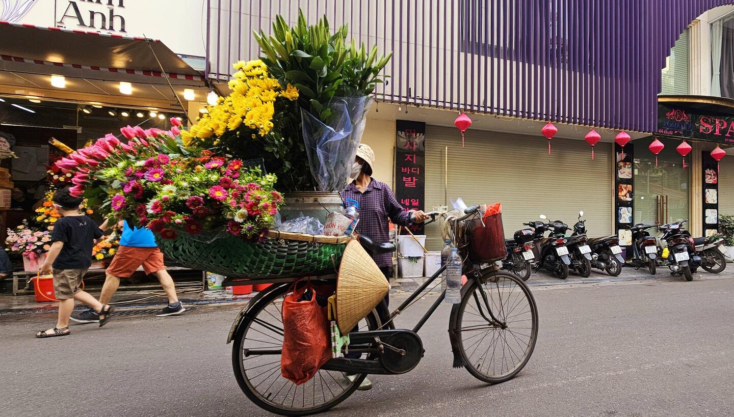 Mobiles Geschäft Fahrrad