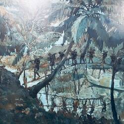 Marche de nuit, pendant la guerre contre les américains