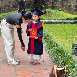 Shooting photo pour cette jeune lauréate