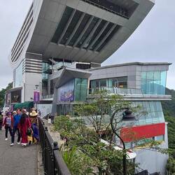 Bergstation der Seilbahn