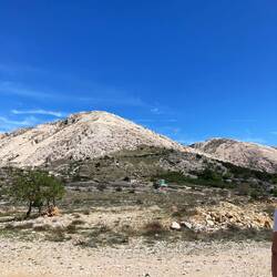 Aussicht auf die Spitze, die Höhenmeter erreichen wir ungefähr