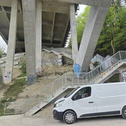 letzter steiler Anstieg vor Lausanne