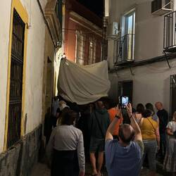 Stuck Behind Another Easter Procession