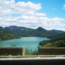 Baells dam so full!