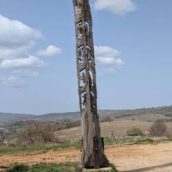 Gipfelkreuz auf rumänisch